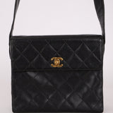 Chanel 1996 Caviar Box Flap Crossbody 24K GP - FashioNica