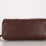 Chanel 1996 Caviar Chocolate Brown Timeless Camera Bag 24K GP - FashioNica