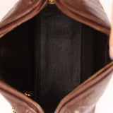 Chanel 1996 Caviar Chocolate Brown Timeless Camera Bag 24K GP - FashioNica