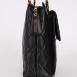 Chanel 1996 Caviar Front Pocket Zip Tote - FashioNica