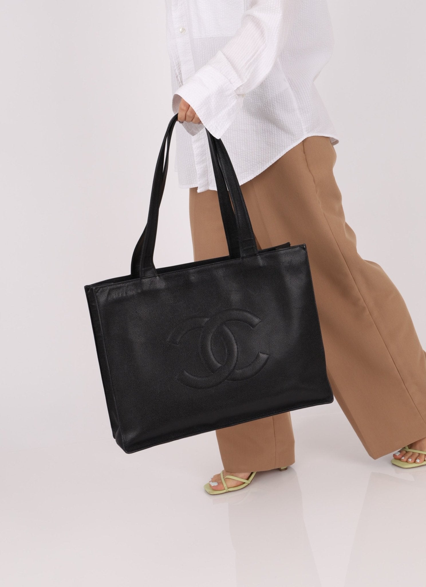 Chanel 1996 Caviar Timeless Tote - FashioNica