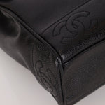 Chanel 1996 Caviar Triple CC Turnlock Shoulder Bag 24K GP - FashioNica