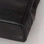 Chanel 1996 Caviar Triple CC Turnlock Shoulder Bag 24K GP - FashioNica