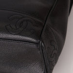 Chanel 1996 Caviar Triple CC Turnlock Shoulder Bag 24K GP - FashioNica