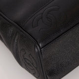 Chanel 1996 Caviar Triple CC Turnlock Shoulder Bag 24K GP - FashioNica