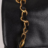 Chanel 1996 Caviar Triple CC Turnlock Shoulder Bag 24K GP - FashioNica