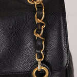 Chanel 1996 Caviar Triple CC Turnlock Shoulder Bag 24K GP - FashioNica