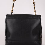 Chanel 1996 Caviar Triple CC Turnlock Shoulder Bag 24K GP - FashioNica