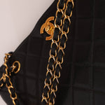Chanel 1996 Caviar Turnlock Chain Tote 24K GP - FashioNica