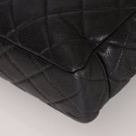 Chanel 1996 Caviar Turnlock Chain Tote 24K GP - FashioNica