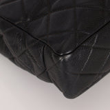 Chanel 1996 Caviar Turnlock Chain Tote 24K GP - FashioNica