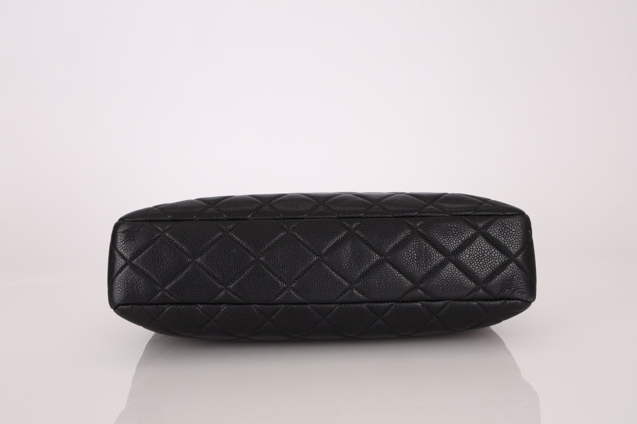 Chanel 1996 Caviar Turnlock Chain Tote 24K GP - FashioNica