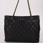 Chanel 1996 Caviar Turnlock Chain Tote - FashioNica