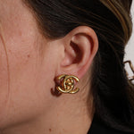 Chanel 1996 CC Turnlock Clip - On Earrings - FashioNica