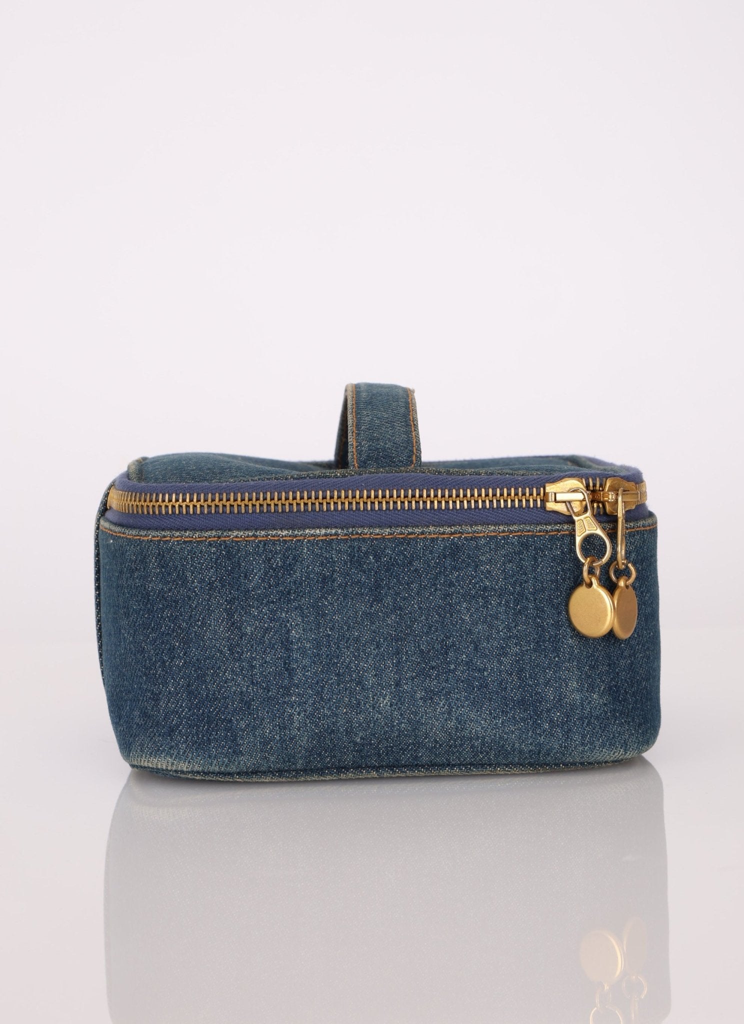 Chanel 1996 Denim Mini Vanity Case - FashioNica
