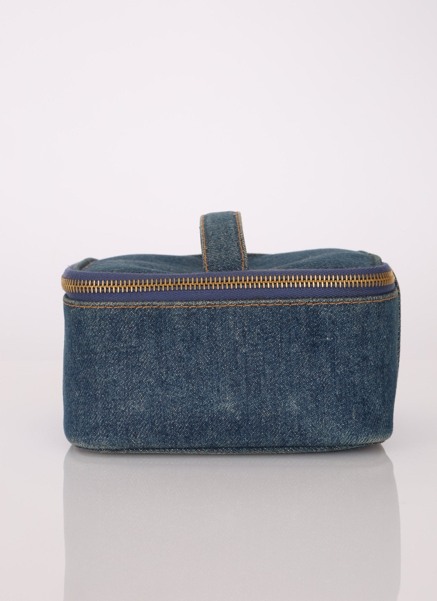 Chanel 1996 Denim Mini Vanity Case - FashioNica