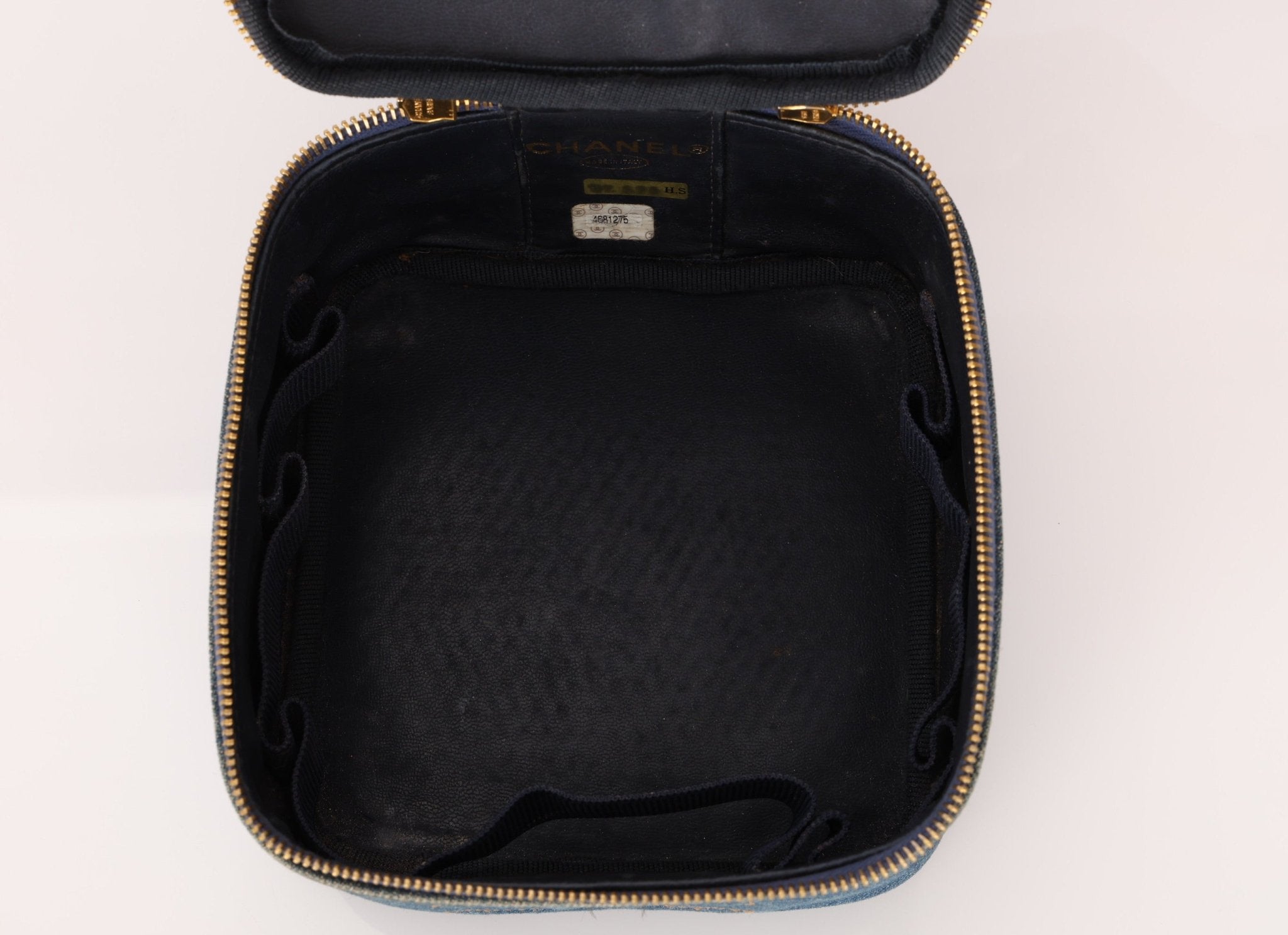 Chanel 1996 Denim Mini Vanity Case - FashioNica