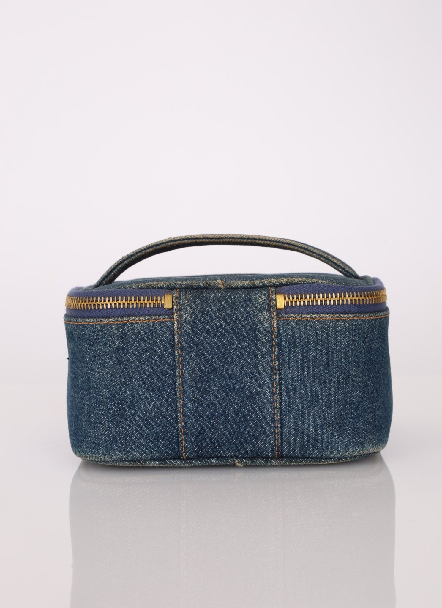 Chanel 1996 Denim Mini Vanity Case - FashioNica