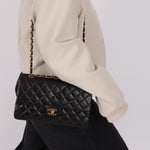 Chanel 1996 Lambskin Medium Classic Double Flap - FashioNica