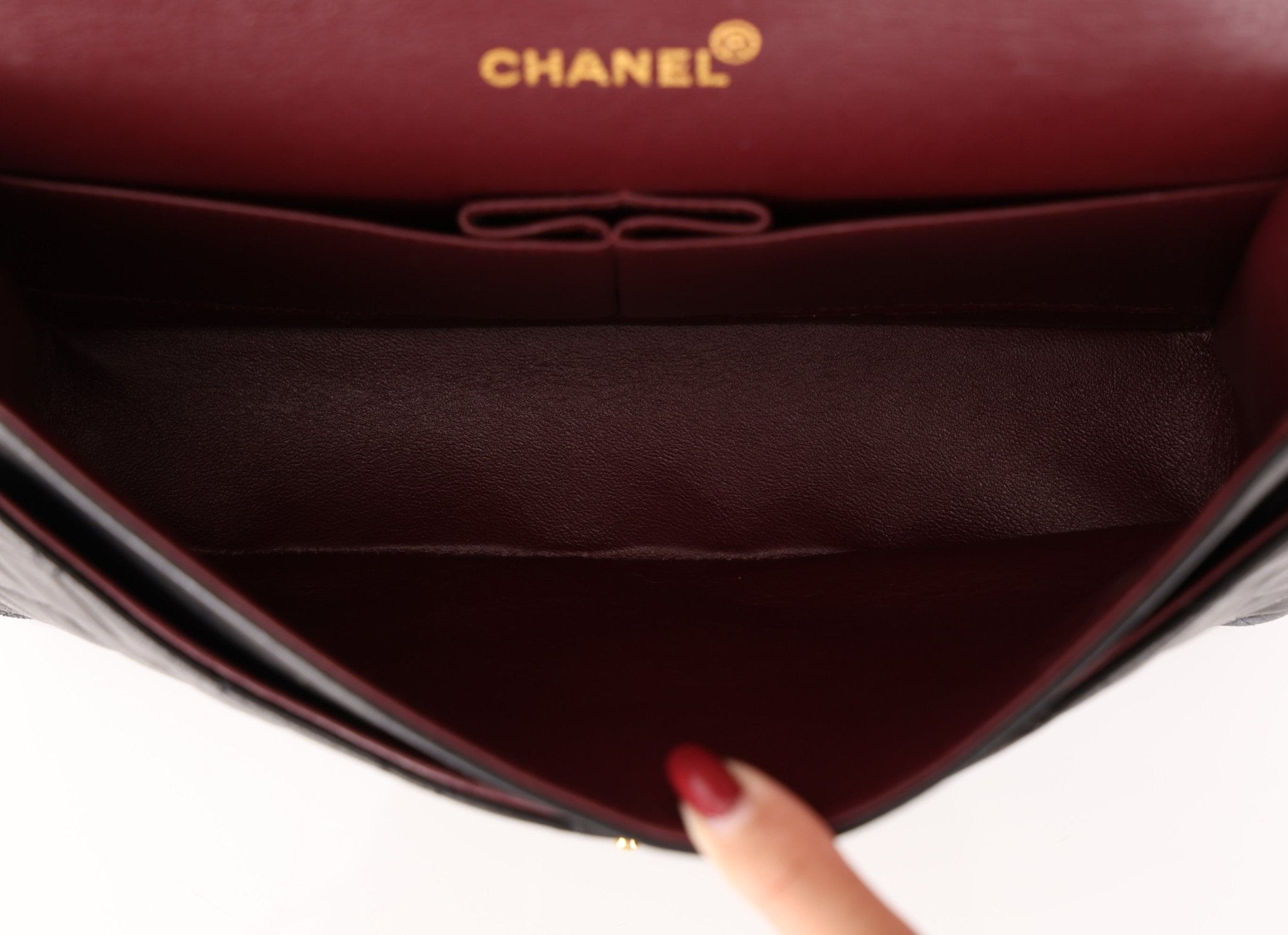 Chanel 1996 Lambskin Medium Classic Double Flap - FashioNica