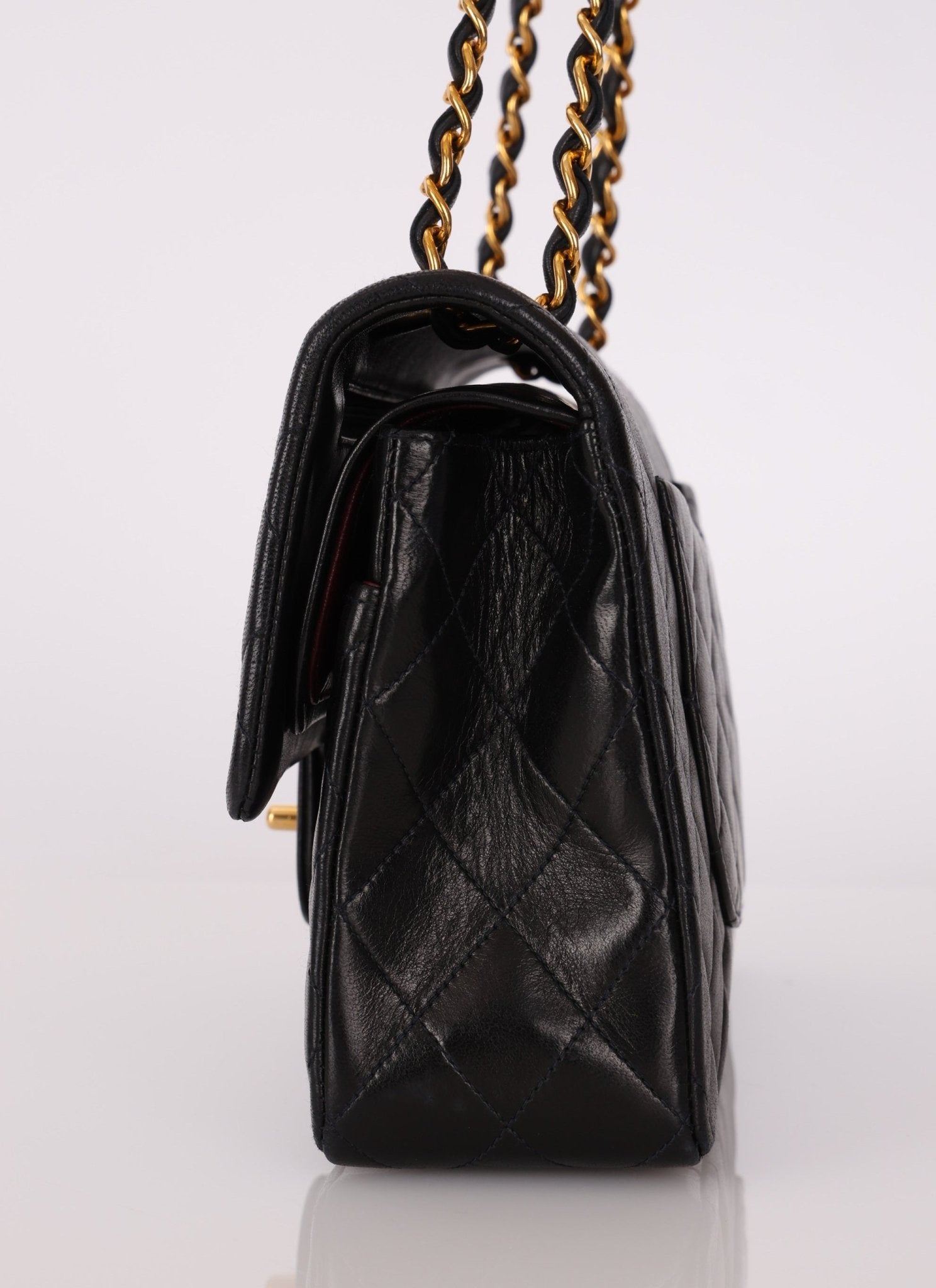 Chanel 1996 Lambskin Medium Classic Double Flap - FashioNica