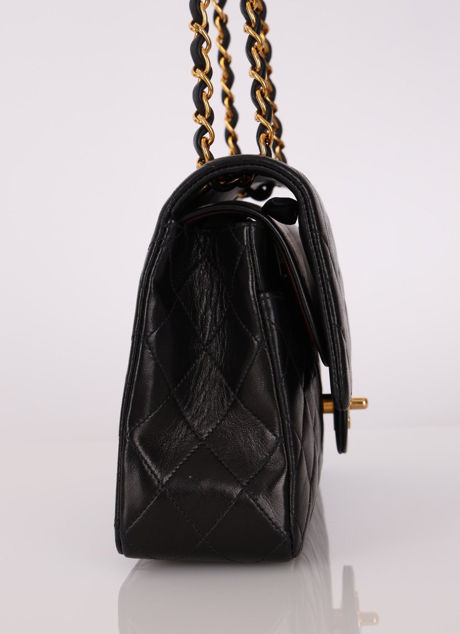 Chanel 1996 Lambskin Medium Classic Double Flap - FashioNica