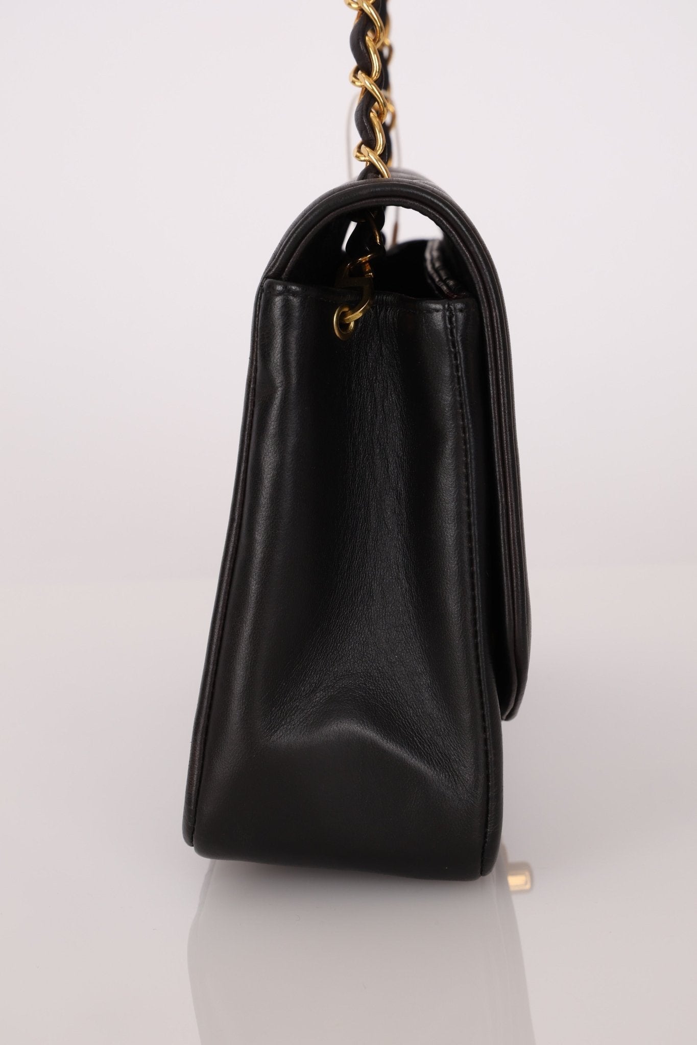 Chanel 1996 Lambskin Medium Diana 24K GP - FashioNica