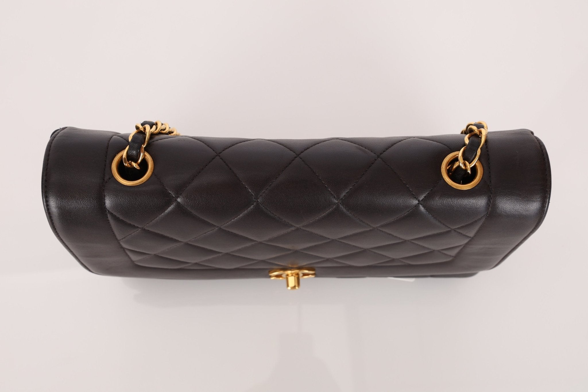 Chanel 1996 Lambskin Medium Diana 24K GP - FashioNica