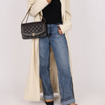 Chanel 1996 Lambskin Medium Diana 24K GP - FashioNica