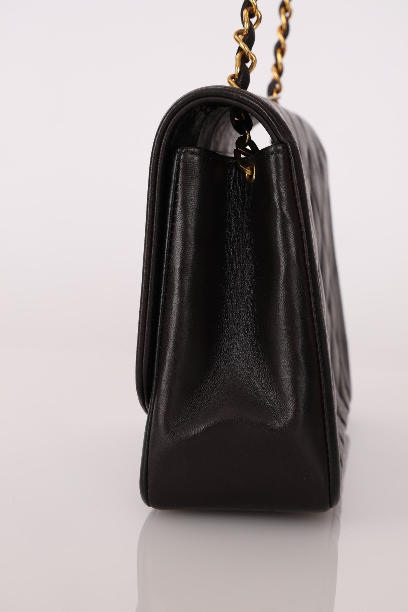 Chanel 1996 Lambskin Medium Diana 24K GP - FashioNica