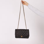 Chanel 1996 Lambskin Medium Diana 24K GP - FashioNica