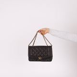 Chanel 1996 Lambskin Medium Diana 24K GP - FashioNica