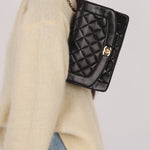 Chanel 1996 Lambskin Medium Diana Flap 24K GP - FashioNica