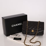 Chanel 1996 Lambskin Medium Diana Flap 24K GP - FashioNica