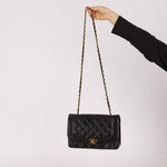 Chanel 1996 Lambskin Medium Diana Flap 24K GP - FashioNica