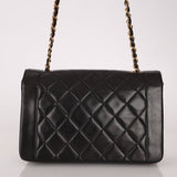 Chanel 1996 Lambskin Medium Diana Flap 24K GP - FashioNica