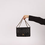 Chanel 1996 Lambskin Medium Diana Flap 24K GP - FashioNica