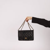 Chanel 1996 Lambskin Medium Diana Flap 24K GP - FashioNica