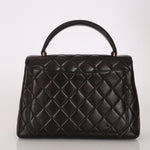 Chanel 1996 Lambskin Mini Kelly Top Handle 24k GP - FashioNica