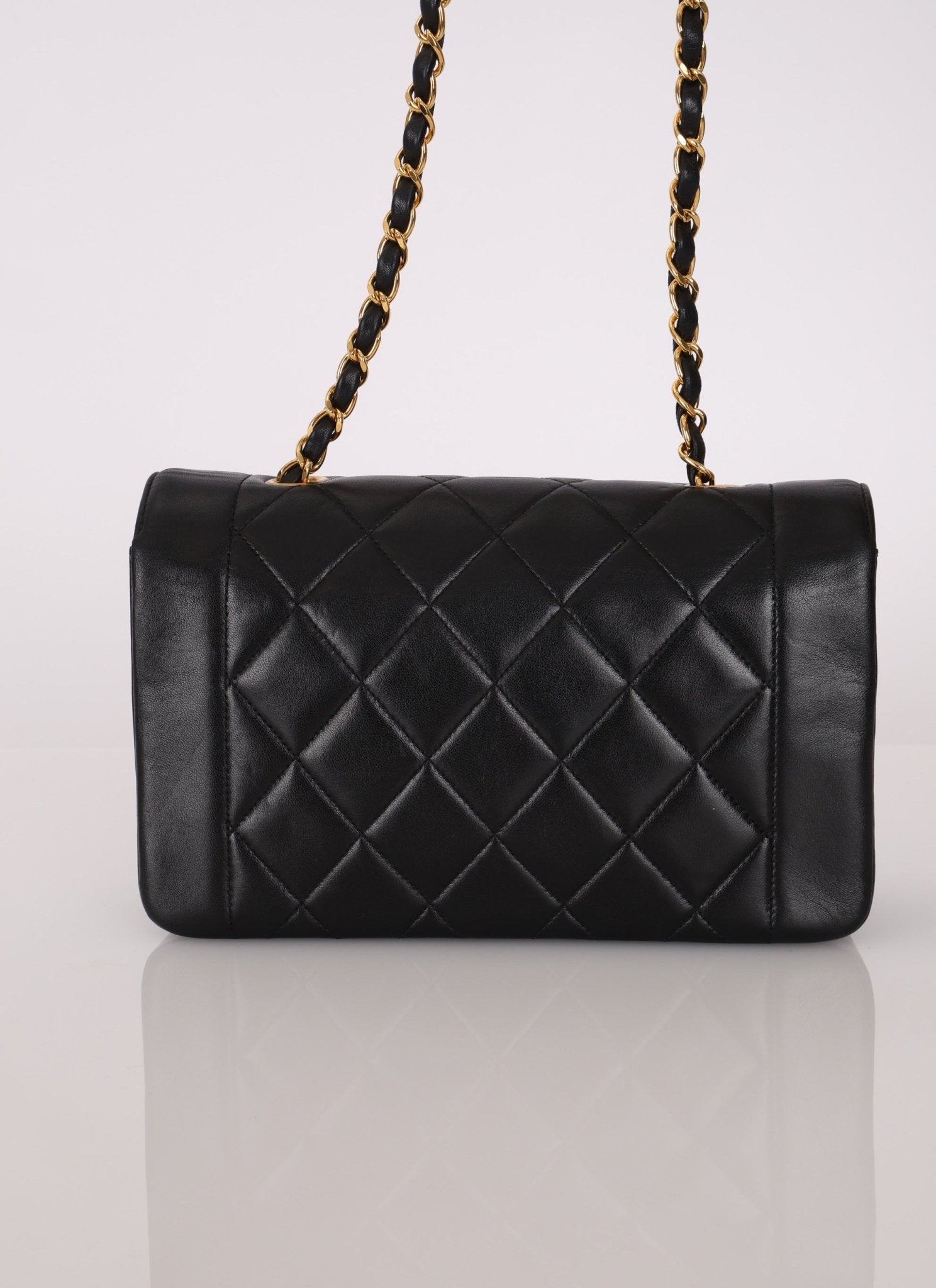 Chanel 1996 Lambskin Small Diana - FashioNica