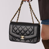 Chanel 1996 Lambskin Small Diana - FashioNica