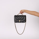 Chanel 1996 Lambskin Small Diana - FashioNica