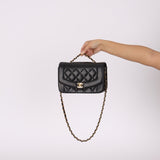 Chanel 1996 Lambskin Small Diana - FashioNica