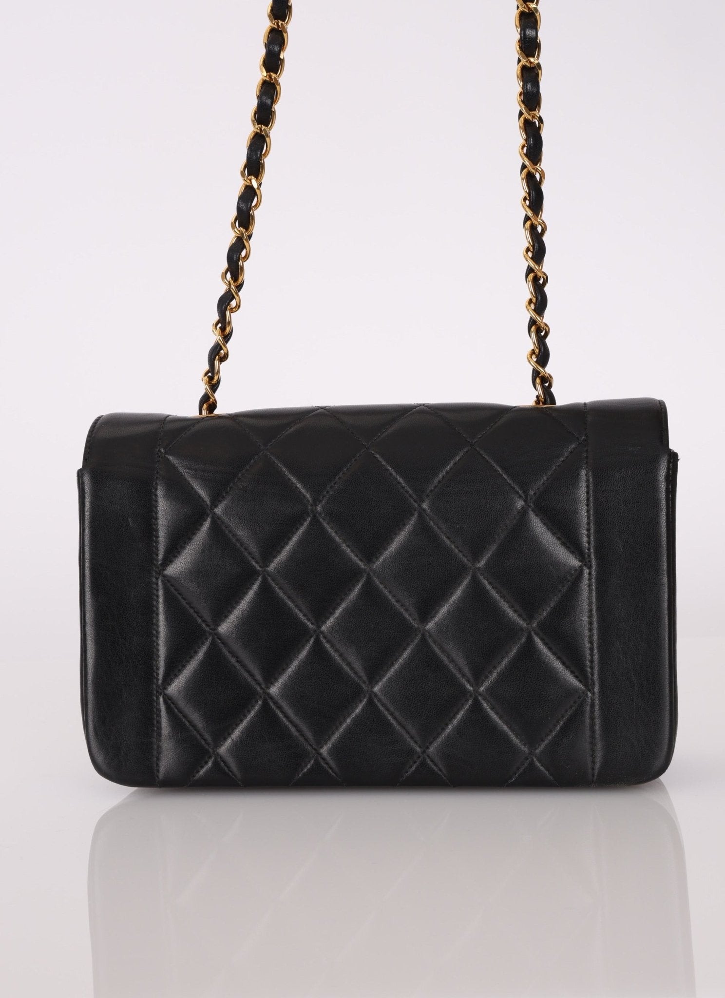 Chanel 1996 Lambskin Small Diana - FashioNica