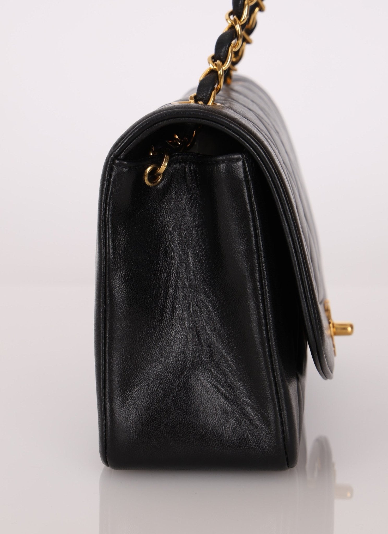 Chanel 1996 Lambskin Small Diana - FashioNica