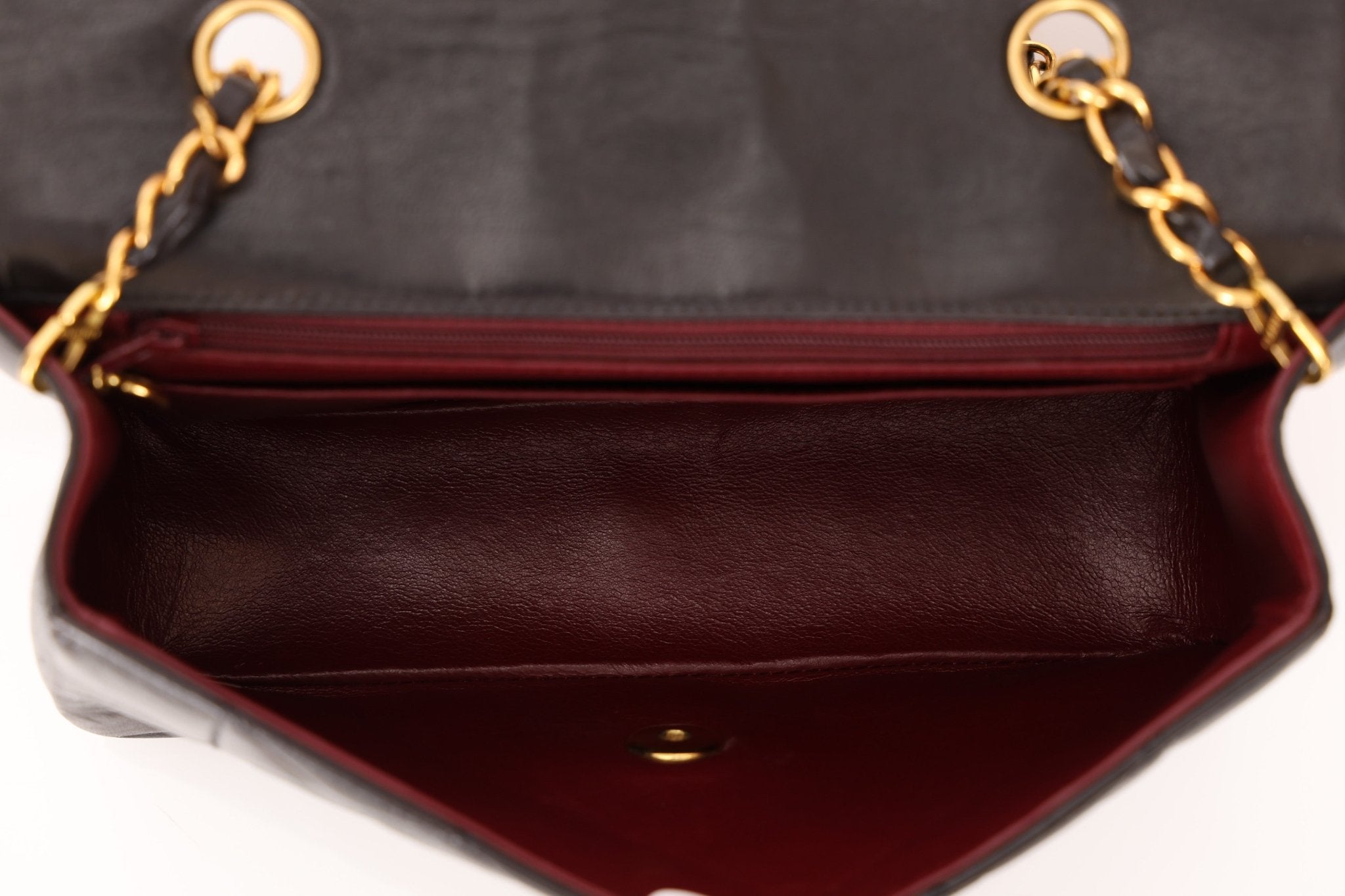 Chanel 1996 Lambskin Small Diana Flap 24K GP - FashioNica