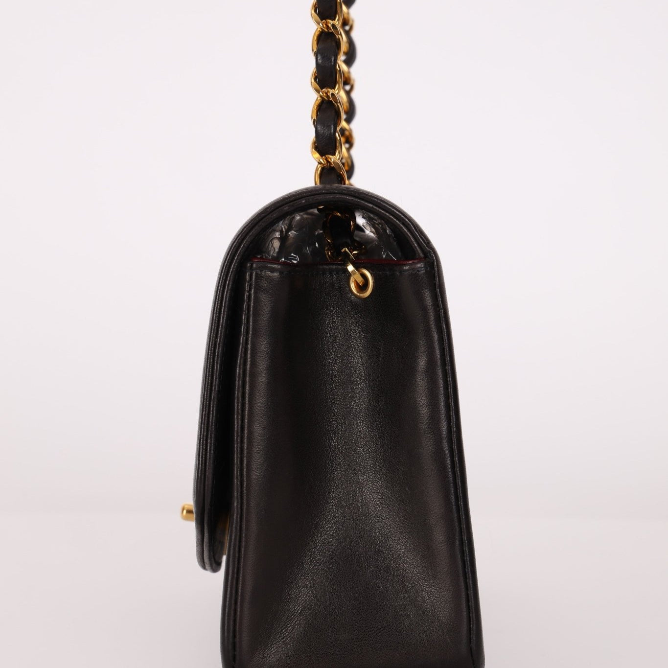 Chanel 1996 Lambskin Small Diana Flap 24K GP - FashioNica