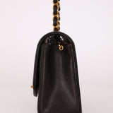 Chanel 1996 Lambskin Small Diana Flap 24K GP - FashioNica