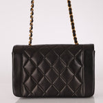 Chanel 1996 Lambskin Small Diana Flap 24K GP - FashioNica