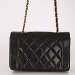 Chanel 1996 Lambskin Small Diana Flap 24K GP - FashioNica